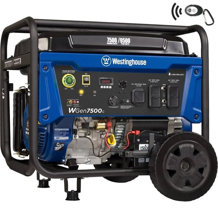 Westinghouse WGen7500c 9500 Peak Watt Portable Generators - view 6