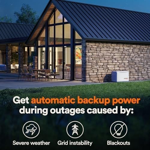 Generac Guardian 22kW Home Standby Generator with 200-Amp Transfer Switch, Aluminum Enclosure & WiFi Monitoring - view 6