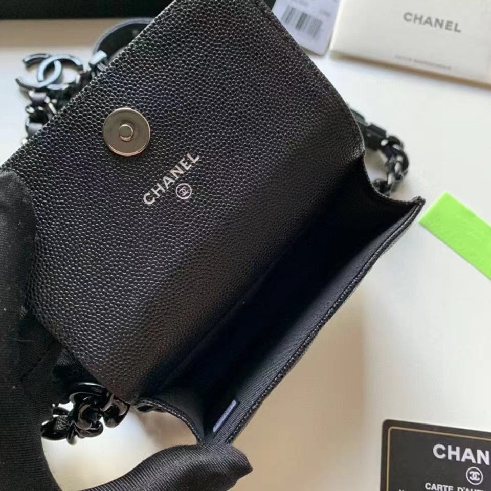 Chanel Classic Flap Bag 13cm Black - Handbag - view 6