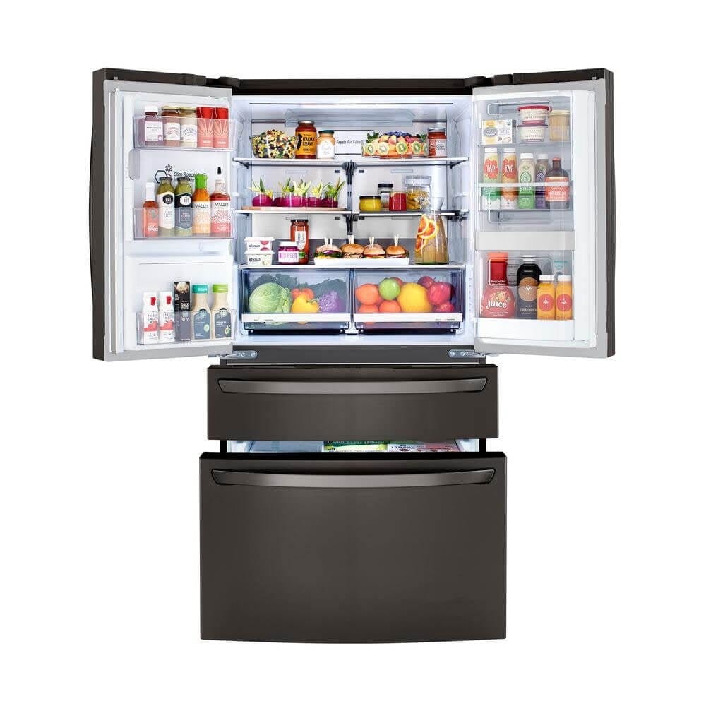 LG Stainless Steel French Door Refrigerator, 30 Cu. Ft. Capacity, 36-Inch Width TSH - view 3