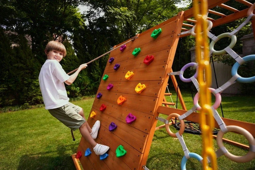 Avenlur Sycamore Outdoor Sensory Swing Set & Jungle Gym - view 19