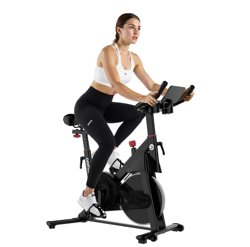 DeerRun S500 Pro King Size Indoor Exercise Bike for Tall Riders 32 Magnetic Adjustable Resistance, LED Screen - view 28