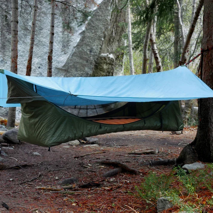 Haven Lay Flat Hammock Tent Waterproof Camping Hammock with Mosquito Net, Insulated Pad and Rainfly - Haven Tent, Haven