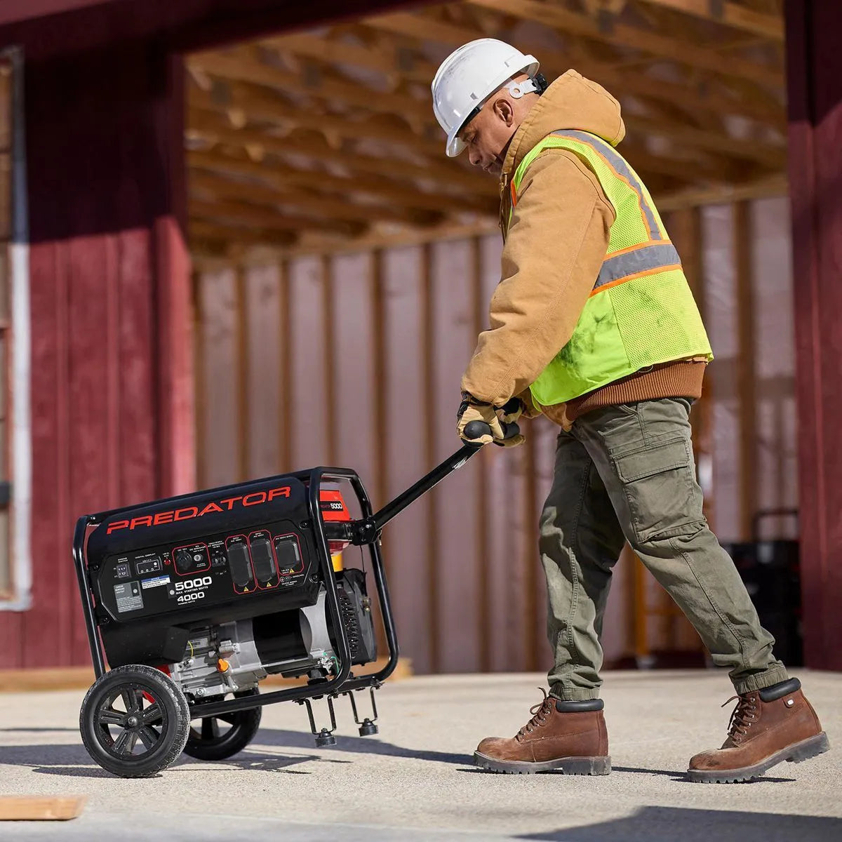 Harbor Freight Predator 5000 Watt Gas-Powered Portable Generator with CO Secure Technology, California Compliant - view