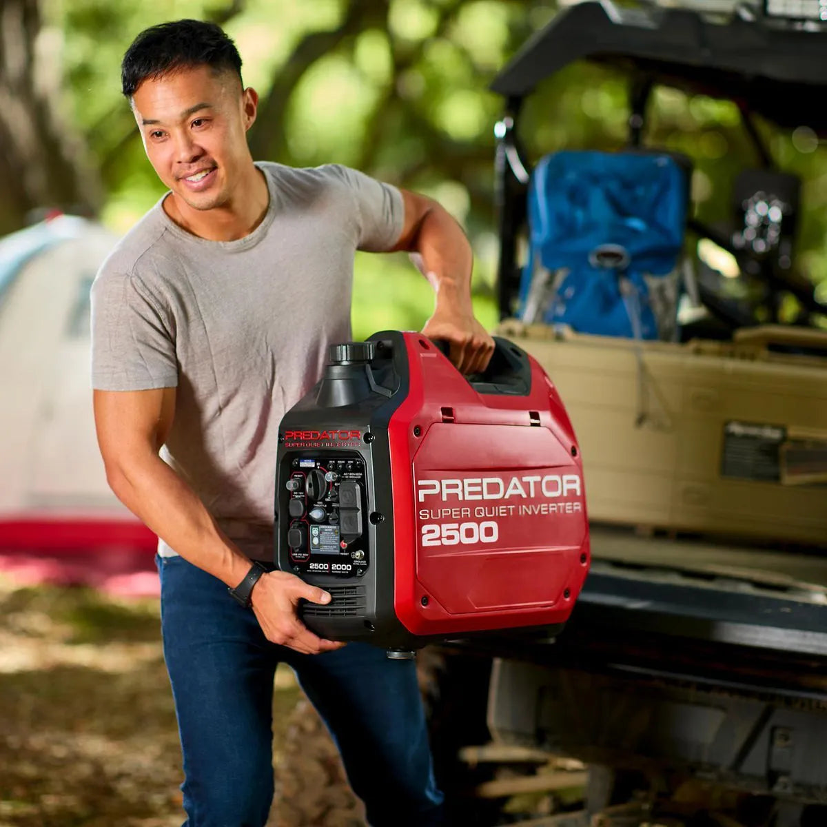 Harbor Freight Predator 2500 Watt Super Quiet Inverter Generator with CO Secure Technology - view 6