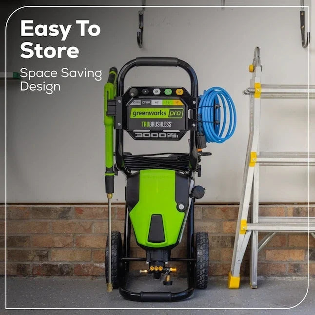 Greenworks 3000-PSI 2.0-GPM Cold Water Electric Pressure washer with 5 Spray Tips - view 16