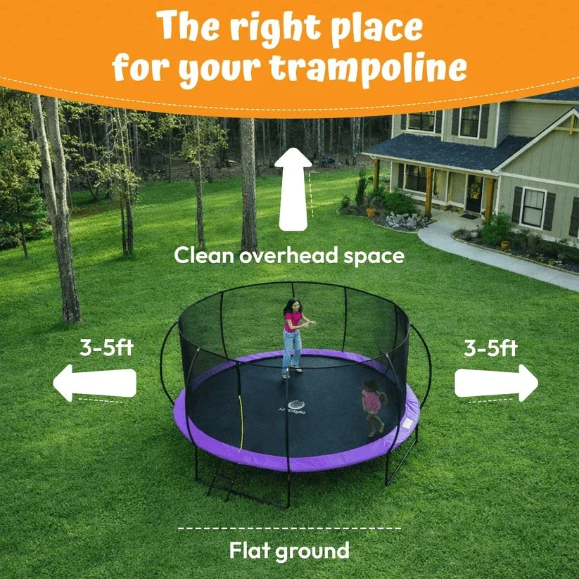 Jumpzylla Premium Trampoline with Extra Protection | ASTM Safety Certified - view 14