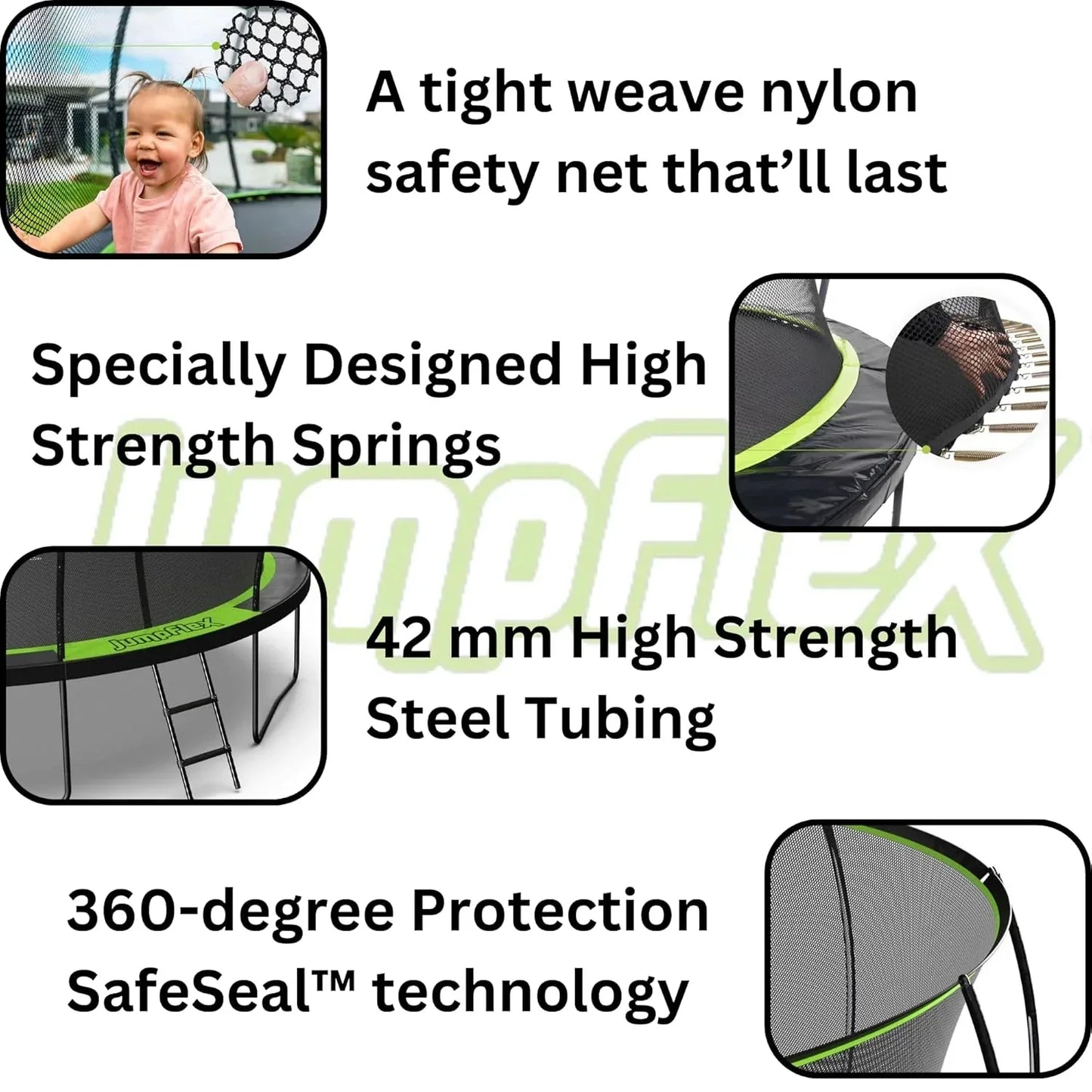 Jumblex Hero 14 ft Trampoline - Play Equipment - view 6