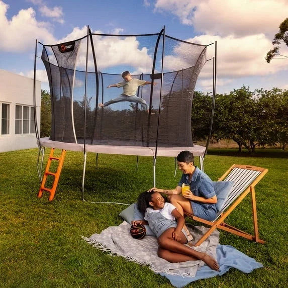 Vuly Trampoline Ultra 2 Round with Enclosure Large 13 ft for Kids - view 10