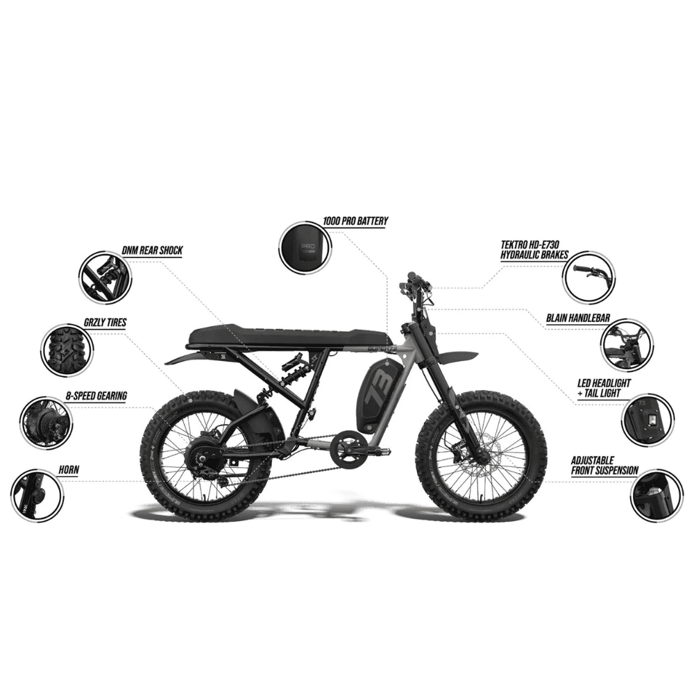SUPER73-R Adventure Series Core - Electric Bike - view 7