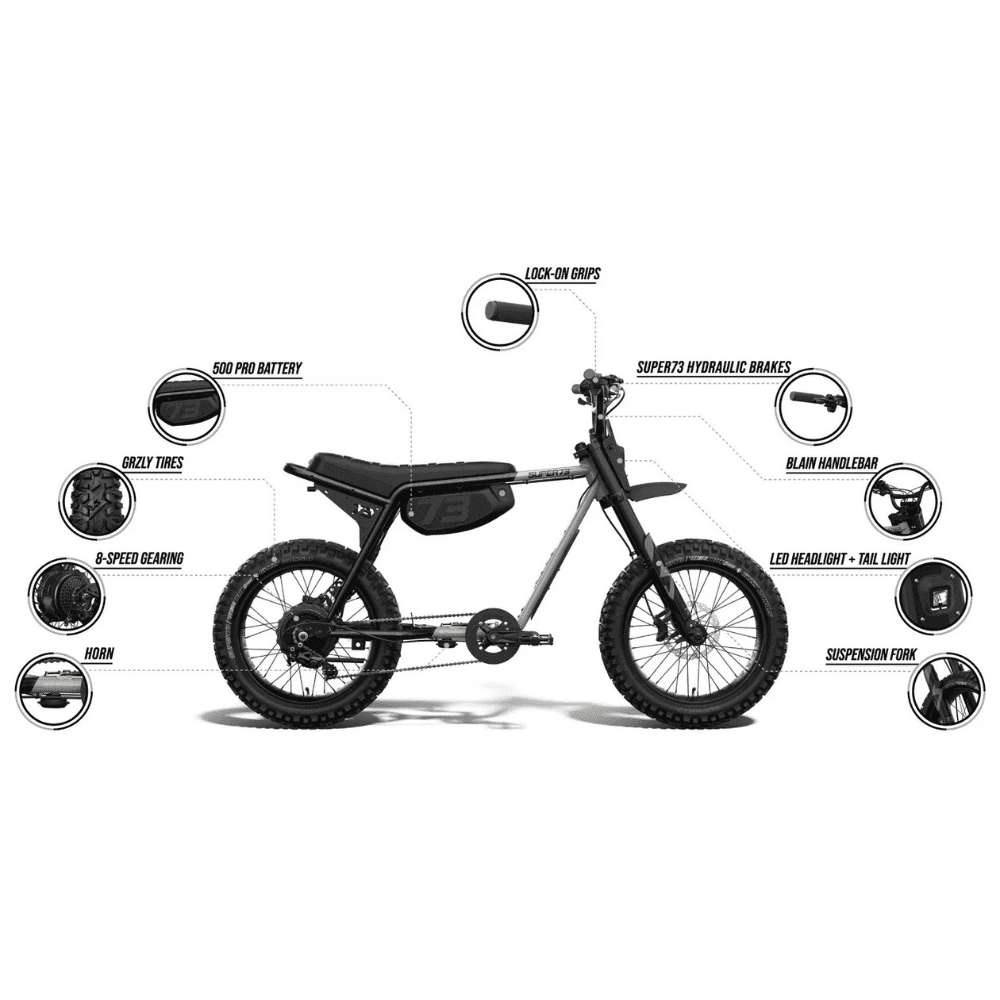 SUPER73-Z Adventure Series Core - Electric Bike - view 7