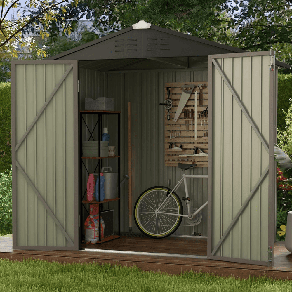 Craftsman 7-ft x 7-ft Resin Storage Shed (Floor Included) - view 7