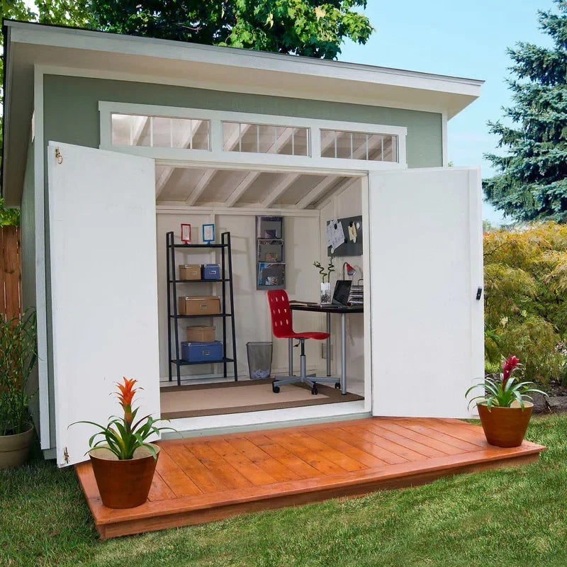 Olympia Do-it Yourself 10 ft. W x 7.5 ft. D Manufactured Wood Storage Shed - view 8