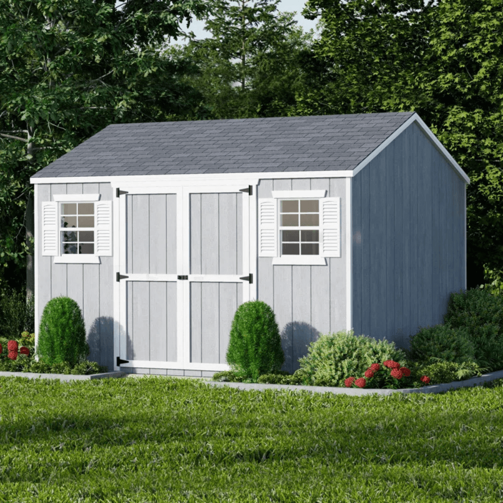 Value Workshop Outdoor Wood Storage Shed - view 13