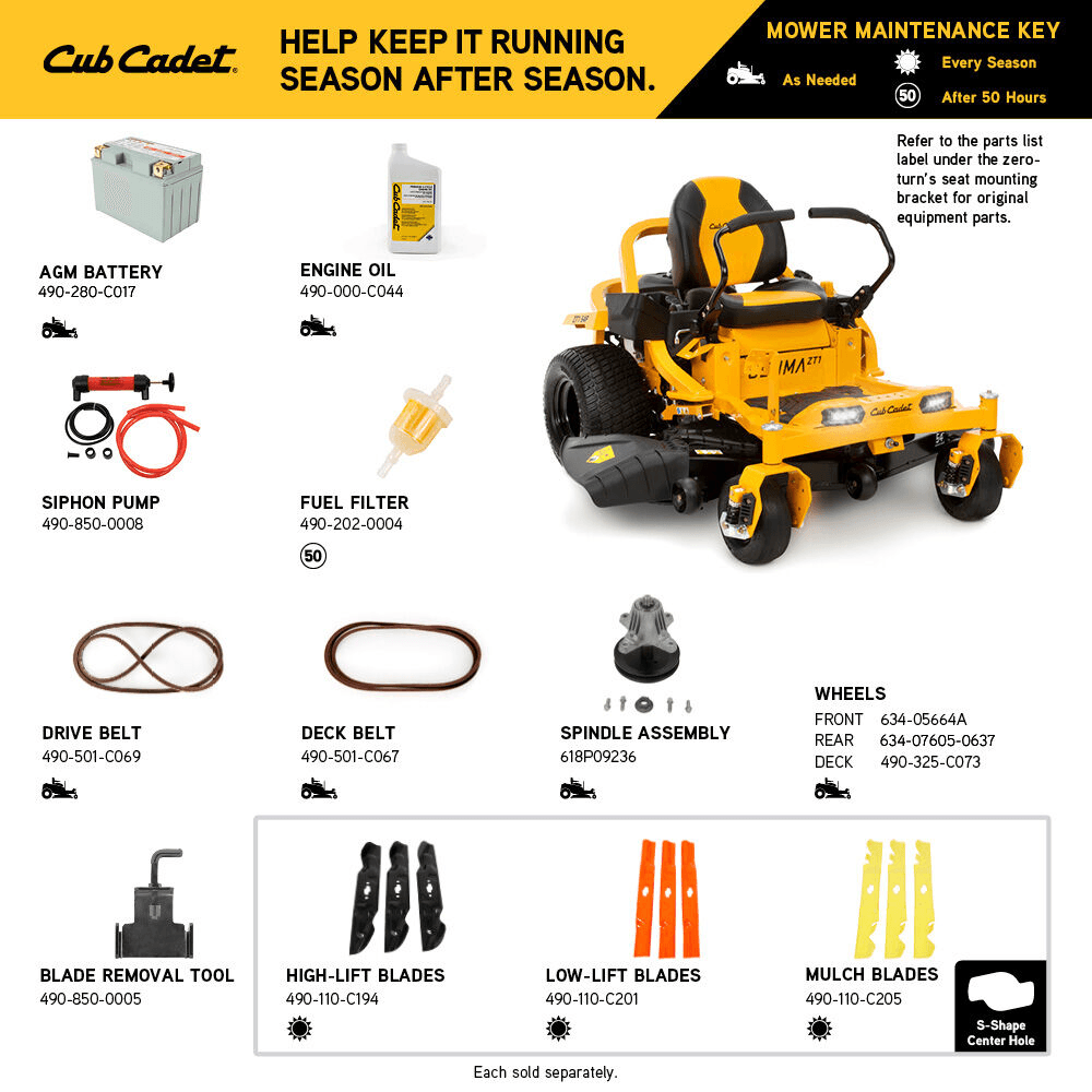 Cub Cadet Ultima ZT1 54 in - 24HP Kohler Zero Turn Mower - view 4
