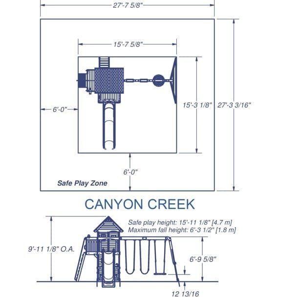 Backyard Discovery Canyon Creek Swing Set - Play Equipment - view 6