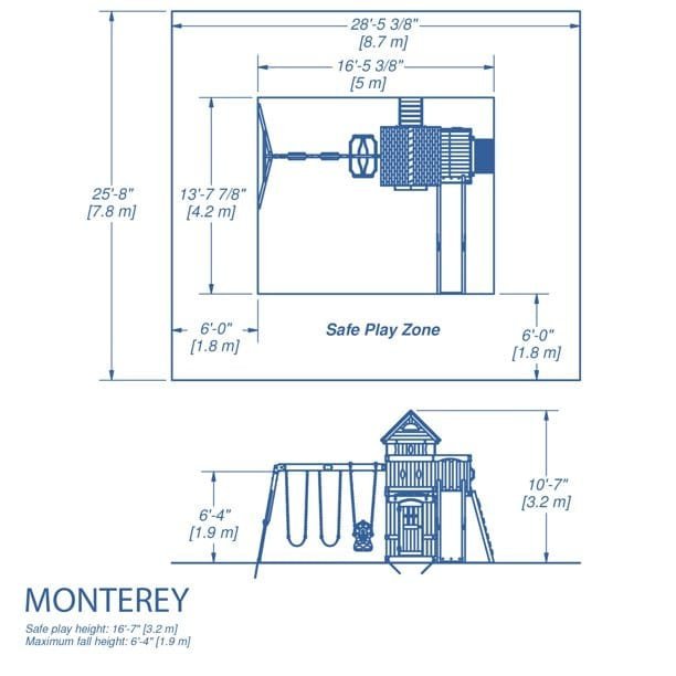 Backyard Discovery Monterey Swing Set - Play Equipment - view 5