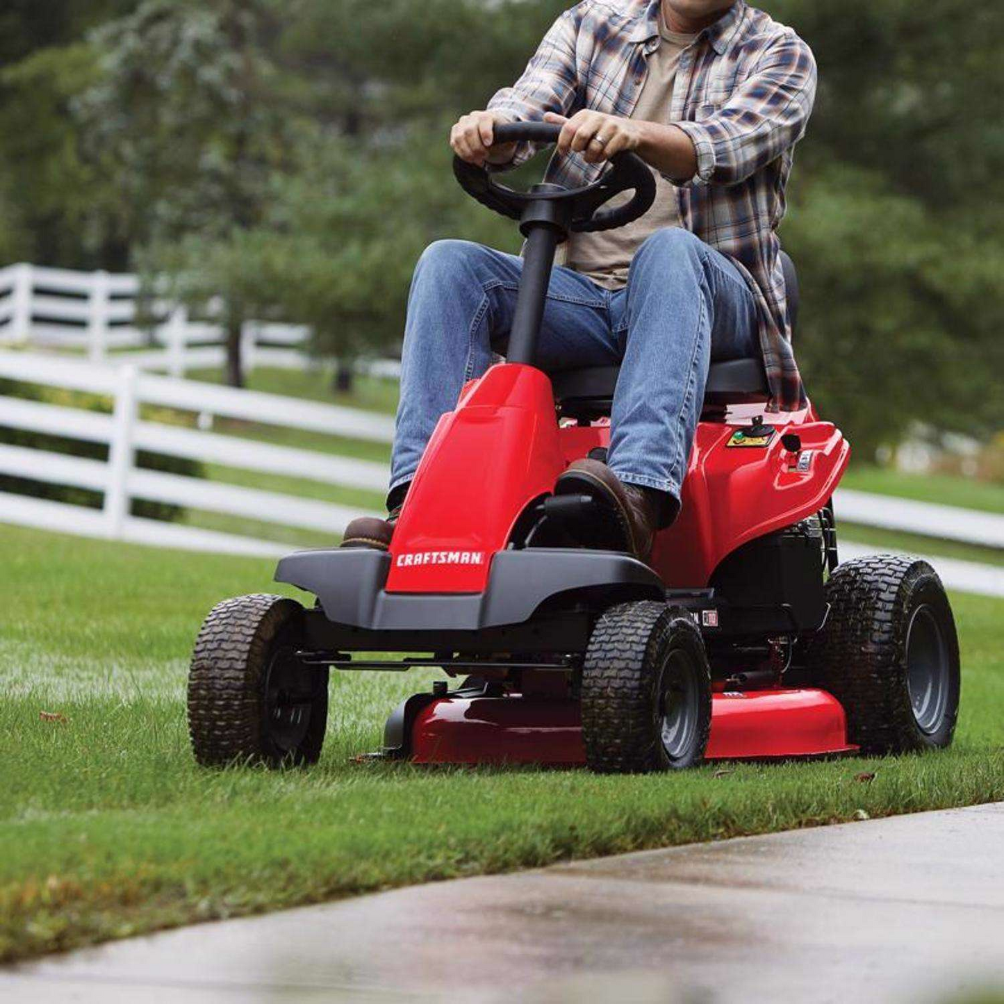 Craftsman CMXGNAM2110701 30 in. 344 cc gear gas riding mower - view 5