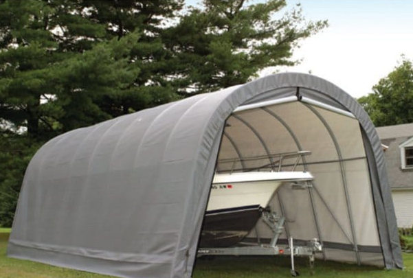 ShelterLogic 15 x 28 x 12 Round Top Shelter - view 5