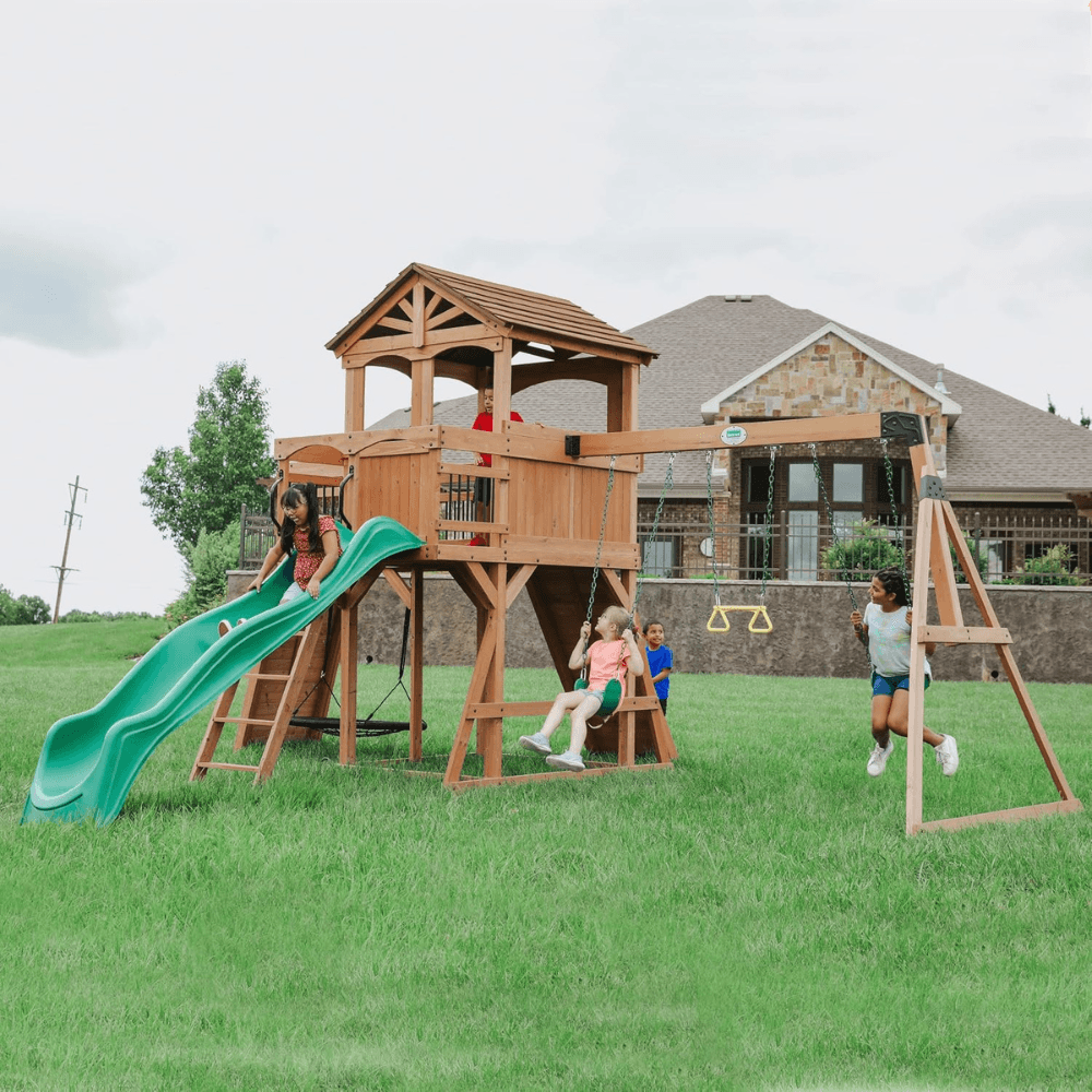 Sterling Point Swing Set - A Backyard Playground for Endless Adventure - view 9