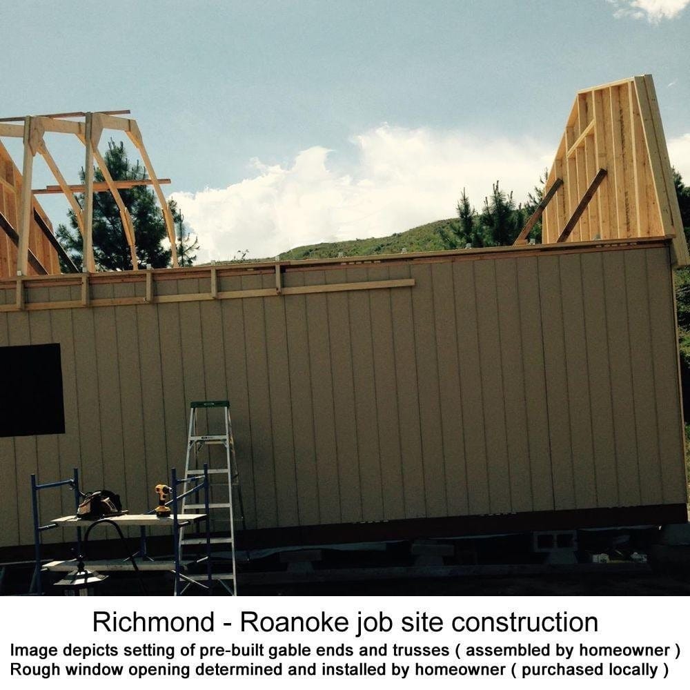 Best Barns Richmond 16 ft. x 32 ft. Wood Storage Building richmond1632 - view 5