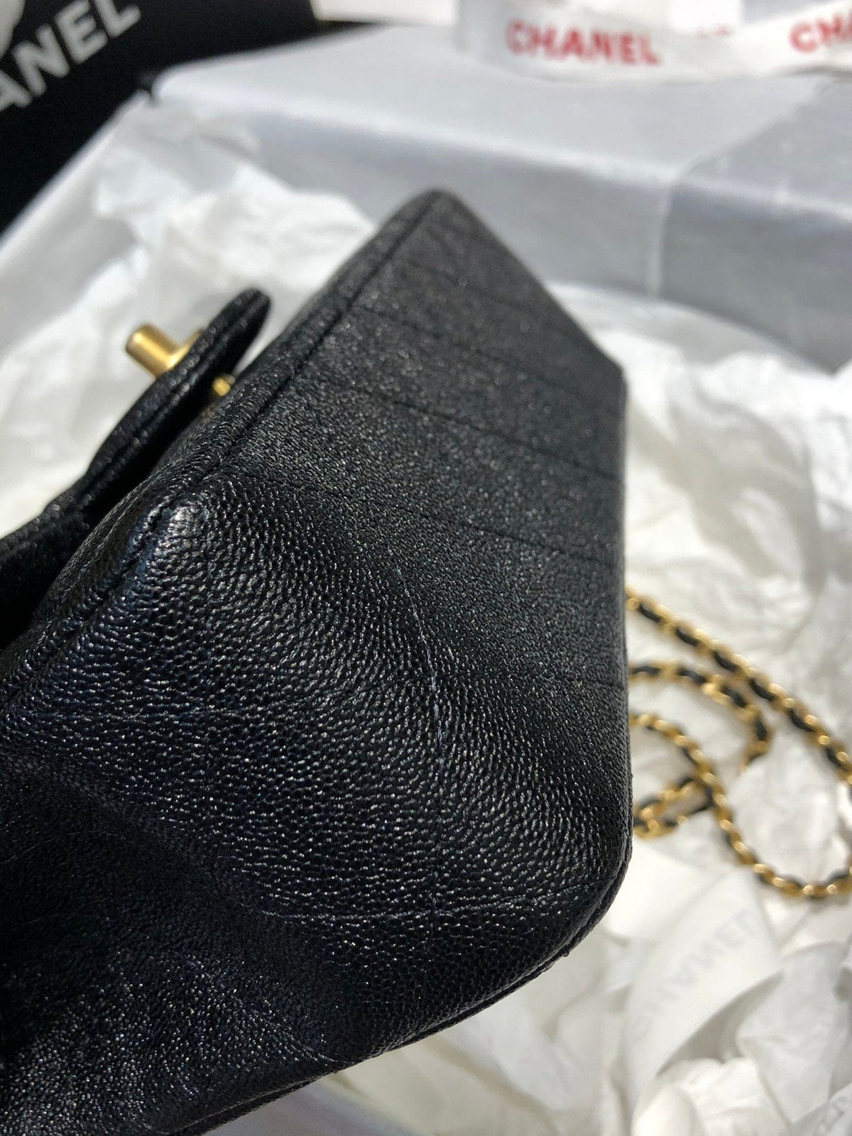 Chanel Classic Flap Bag 20cm Black - Handbag - view 2