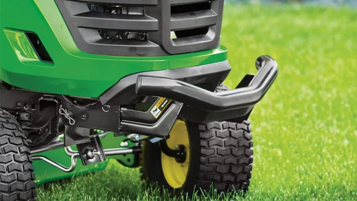 John Deere S130 42-Inch Riding Lawn Tractor with 22 HP V-Twin Engine - view 4