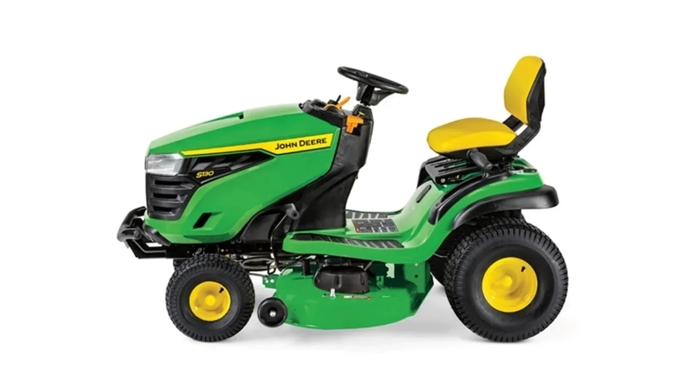 John Deere S130 42-Inch Riding Lawn Tractor with 22 HP V-Twin Engine - view 2
