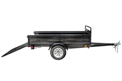 DK2 5-ft x 7-ft Steel Utility Trailer with Ramp Gate ( 1639-lb Capacity ) 2491711 - view 2