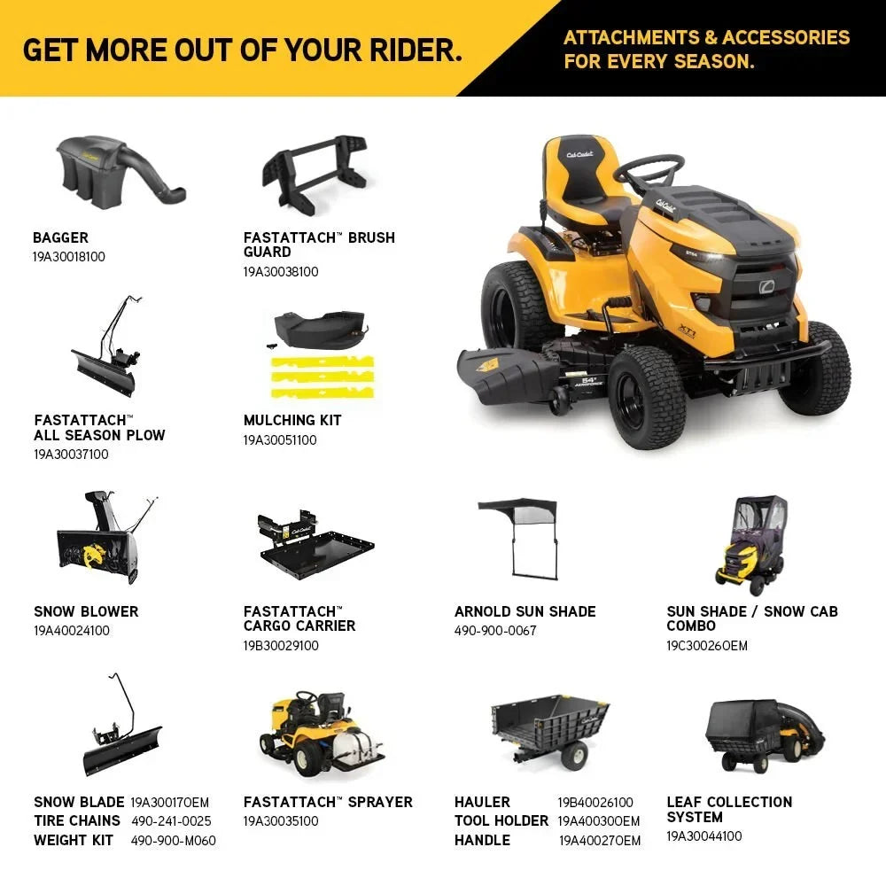 Cub Cadet XT1 GT54 Riding Lawn Mowers - view 2