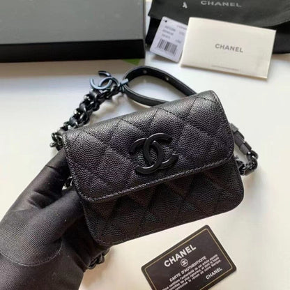 Chanel Classic Flap Bag 13cm Black - Handbag - view 2