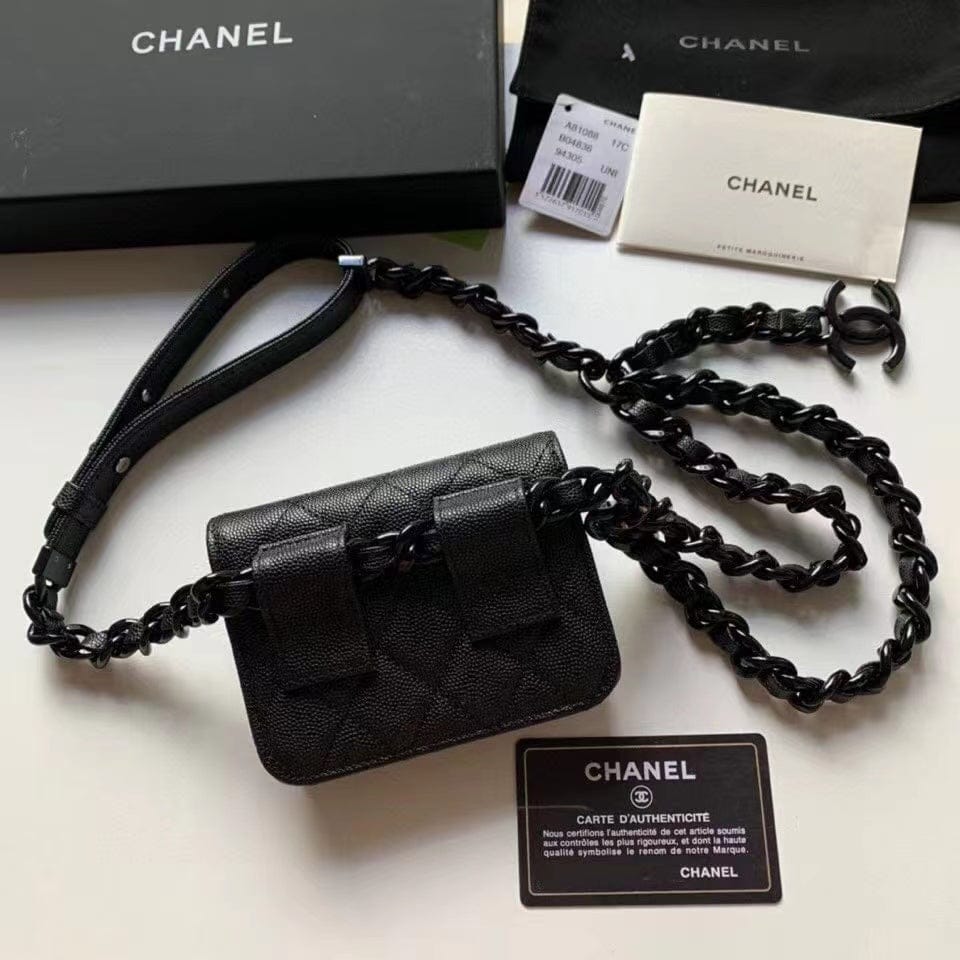 Chanel Classic Flap Bag 13cm Black - Handbag - view 4