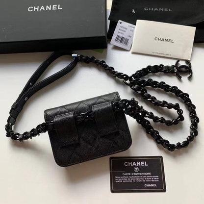 Chanel Classic Flap Bag 13cm Black - Handbag - view 4