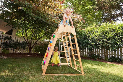 Avenlur Magnolia 7-in-1 Real Wood Playset | Indoor & Outdoor Climbing Gym for Kids - view 10