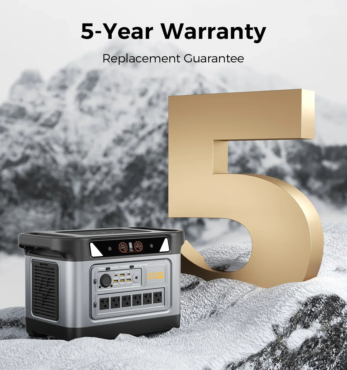 Udpower S2400 Portable Power Station - 2083Wh | 3000W SurgeWWWWW - view 4