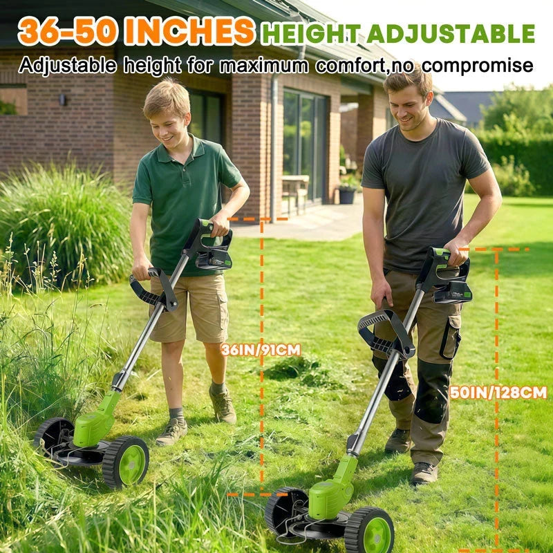 IToolMax 3 In 1 Cordless Grass Trimmer, Weed Eater and Edger - view 4