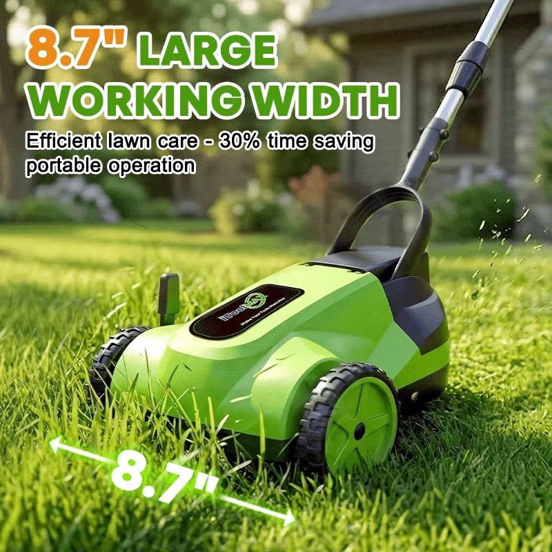 IToolMax 8.7-Inch Small Electric Lawn Mower for Yards & Gardens - view 2