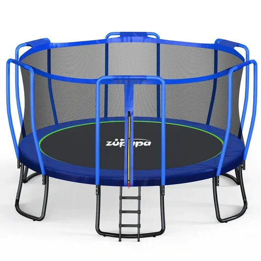 Zupapa 1500LBS Upgraded Trampoline 10-16FT - Play Equipment