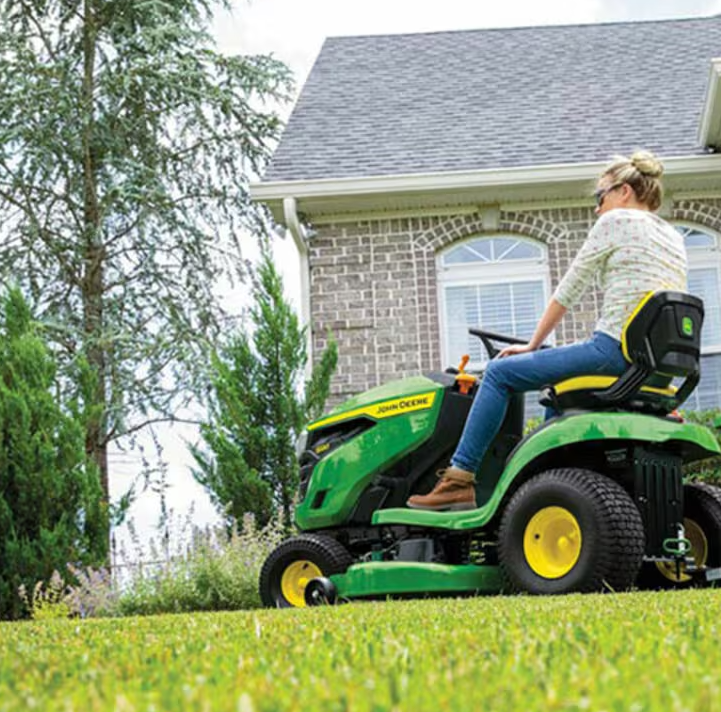 John Deere S120 Mower 42 in. 22 HP V-Twin Gas Hydrostatic Riding Lawn Mower - view 6