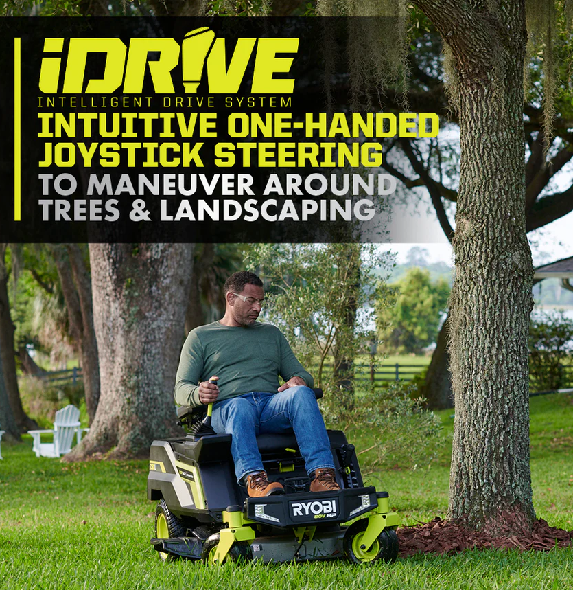 Ryobi 80V HP Brushless 30 in. Battery Electric Cordless Zero Turn Mower with 80V 10 Ah Batteries - view 12