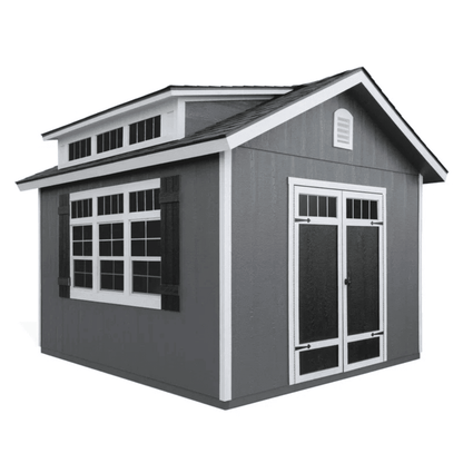 Handy Home Windemere 10x12 Storage Shed - view 12