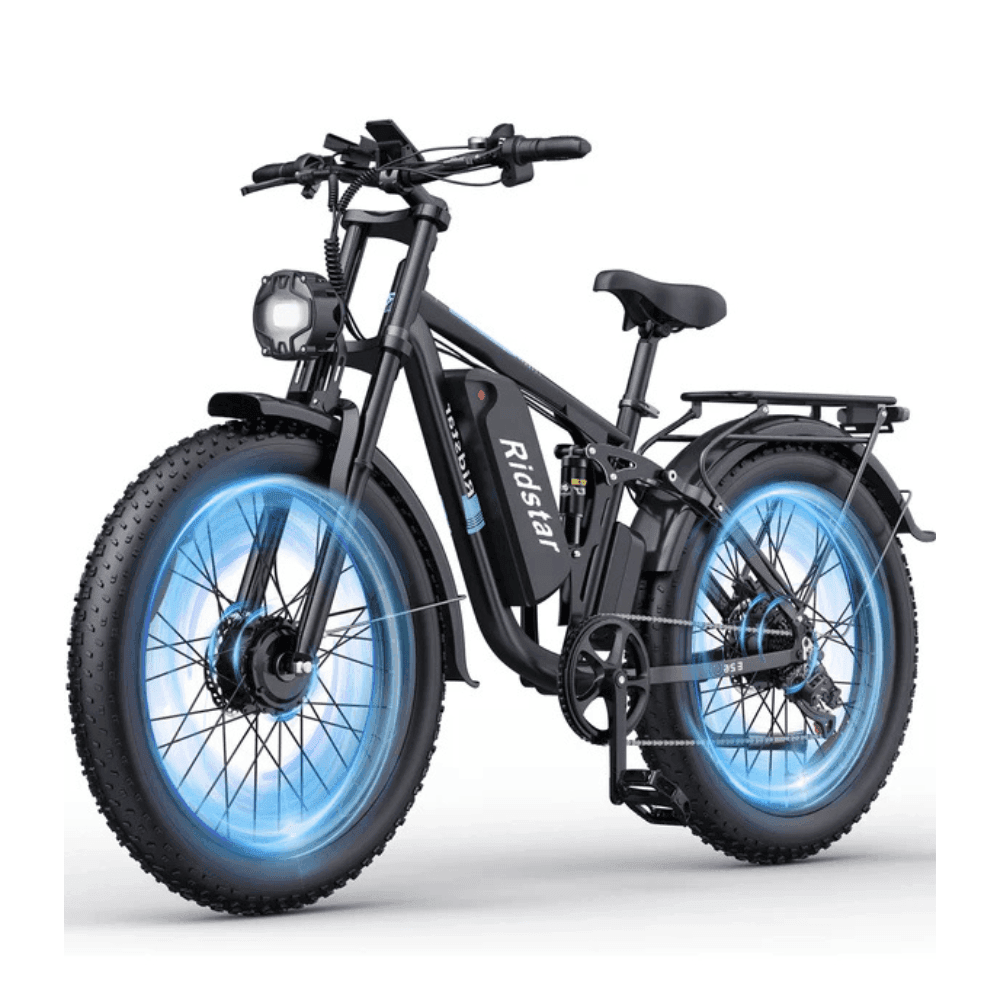Ridstar E26 PRO Electric Bike 48V 23Ah Battery 1000W*2 Dual Motors 26*4.0inches Tires 50-75KM Max Mileage 15 - view 2