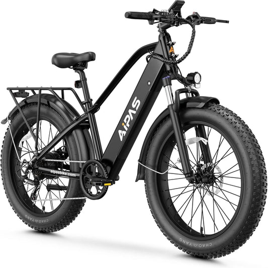 Leonx Aipas M2 Electric Mountain Bike - 1500W, 30MPH, 26 in Fat Tires