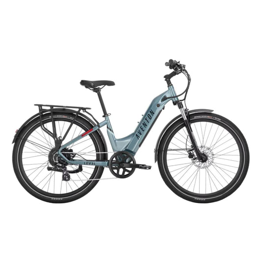 Aventon - Level.2 Commuter Step-Through EBike W/ up to 60 Miles Max Operating Range and 28 MPH Max Speed - Medium/Large