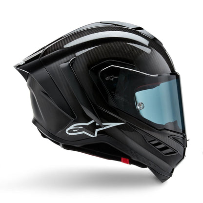 Alpinestars Supertech R10 Element ECE 06 / FIM Full Face Helmet Gloss Black / Carbon / Silver - view 2