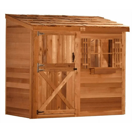 Cedarshed Bayside 8x4 Lean To Storage Shed