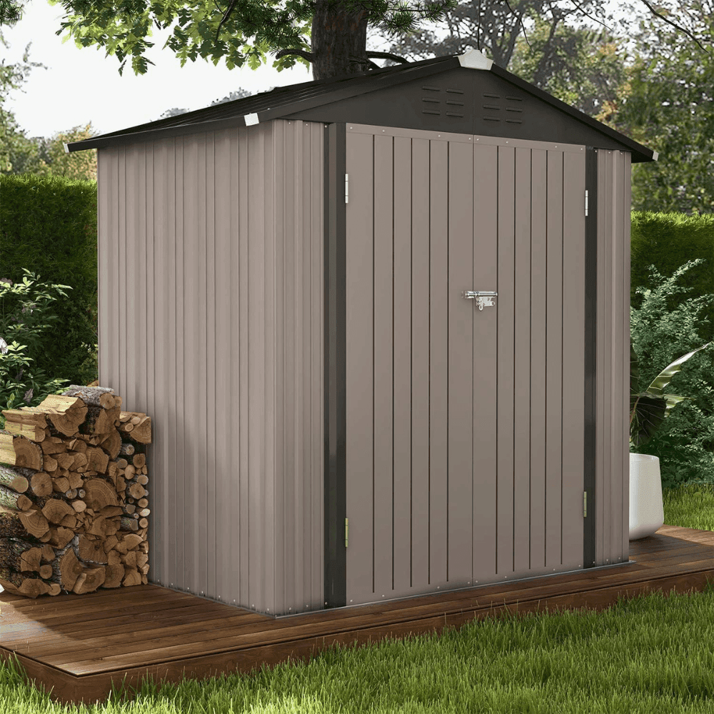 Craftsman 7-ft x 7-ft Resin Storage Shed (Floor Included) - view 6