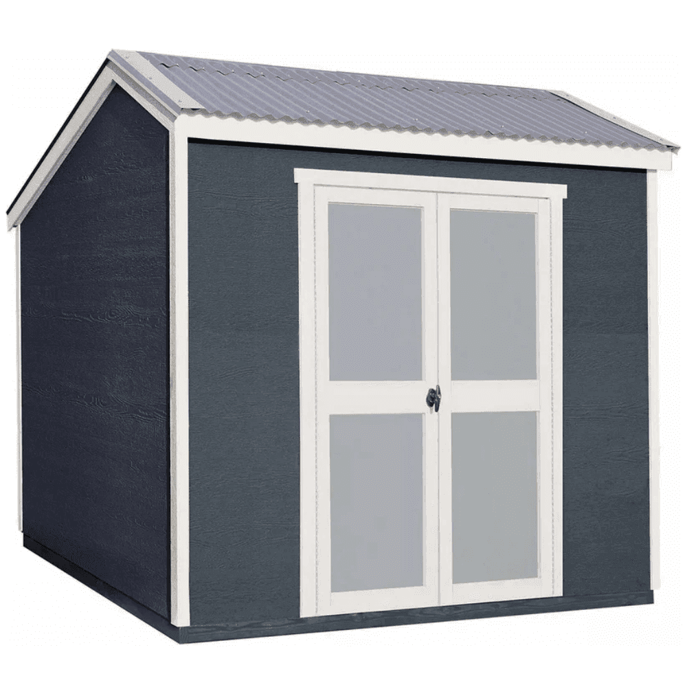 Gardena 8 ft x 6 ft Outdoor Wood Utility Shed