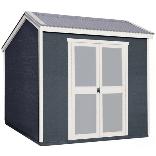 Gardena 8 ft x 6 ft Outdoor Wood Utility Shed