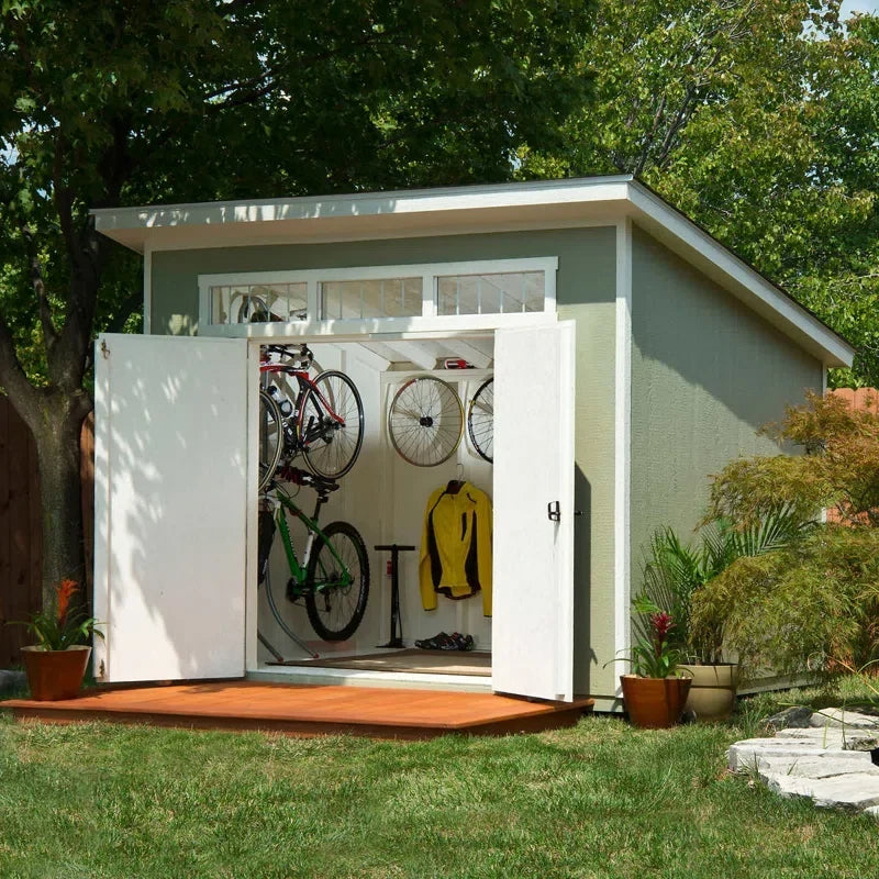 Olympia Do-it Yourself 10 ft. W x 7.5 ft. D Manufactured Wood Storage Shed - view 3